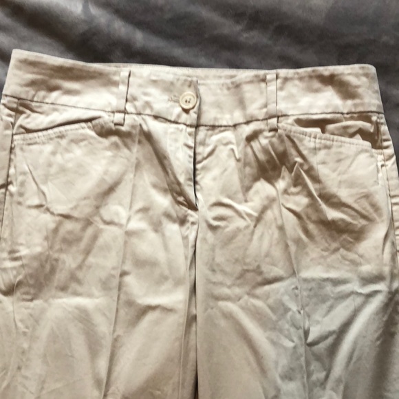 Loft cropped khaki Capris - Picture 2 of 4